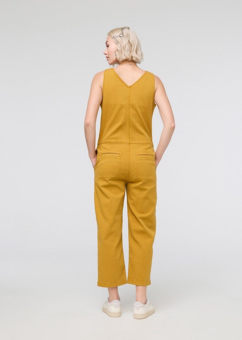 WBMR1221 LuxTwill Jumpsuit Cider 6453 Back 185302