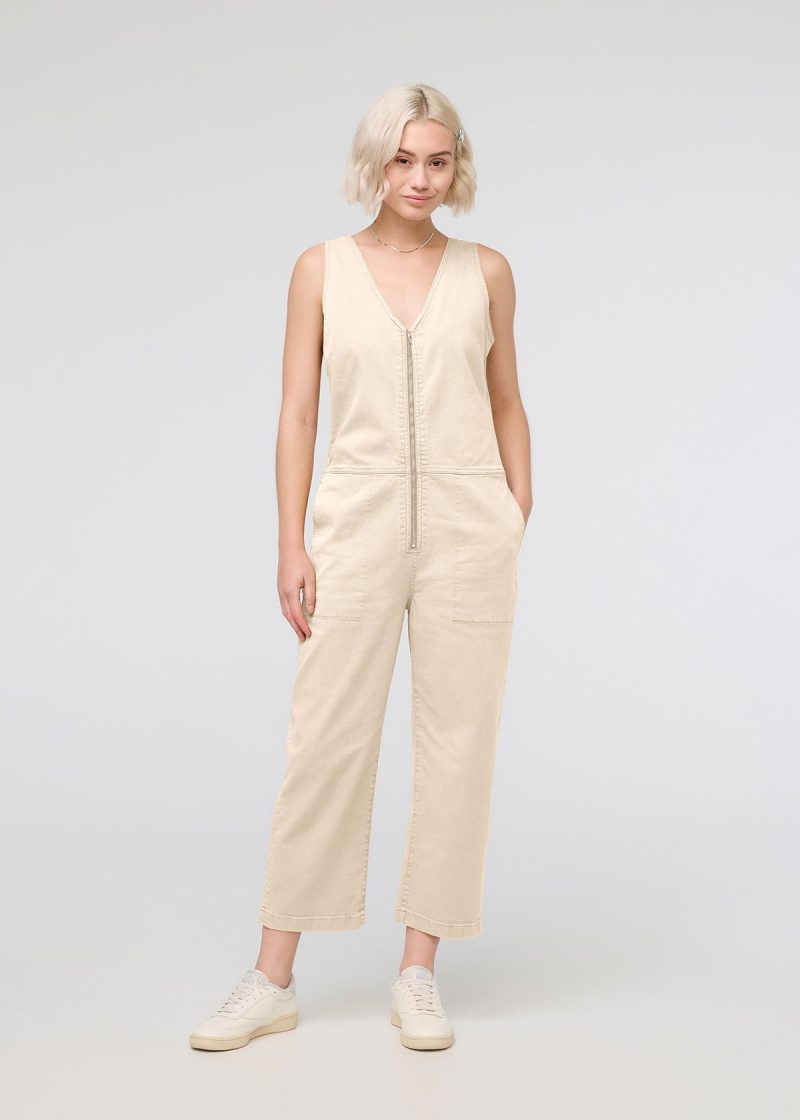 WBMR1221 LuxTwill Jumpsuit Ecru 6431 Full 4922642e 0871 46c3 a921 51eda8d01816