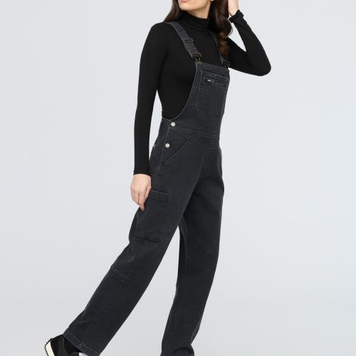 WBMR1223 Stretch Canvas Overall Black 2431 R