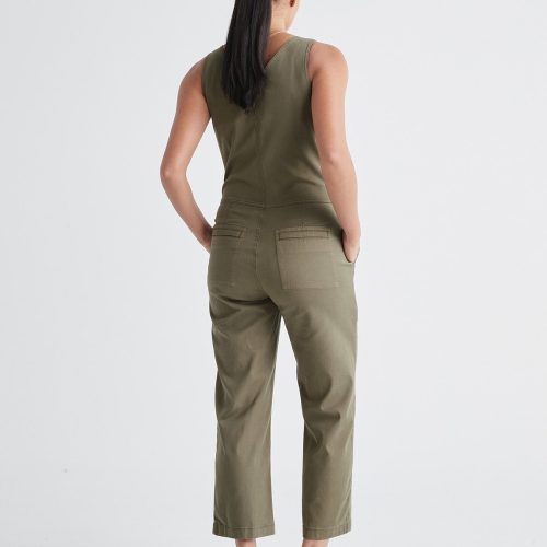 WBTR1221 LiveFree Jumpsuit Olive BK