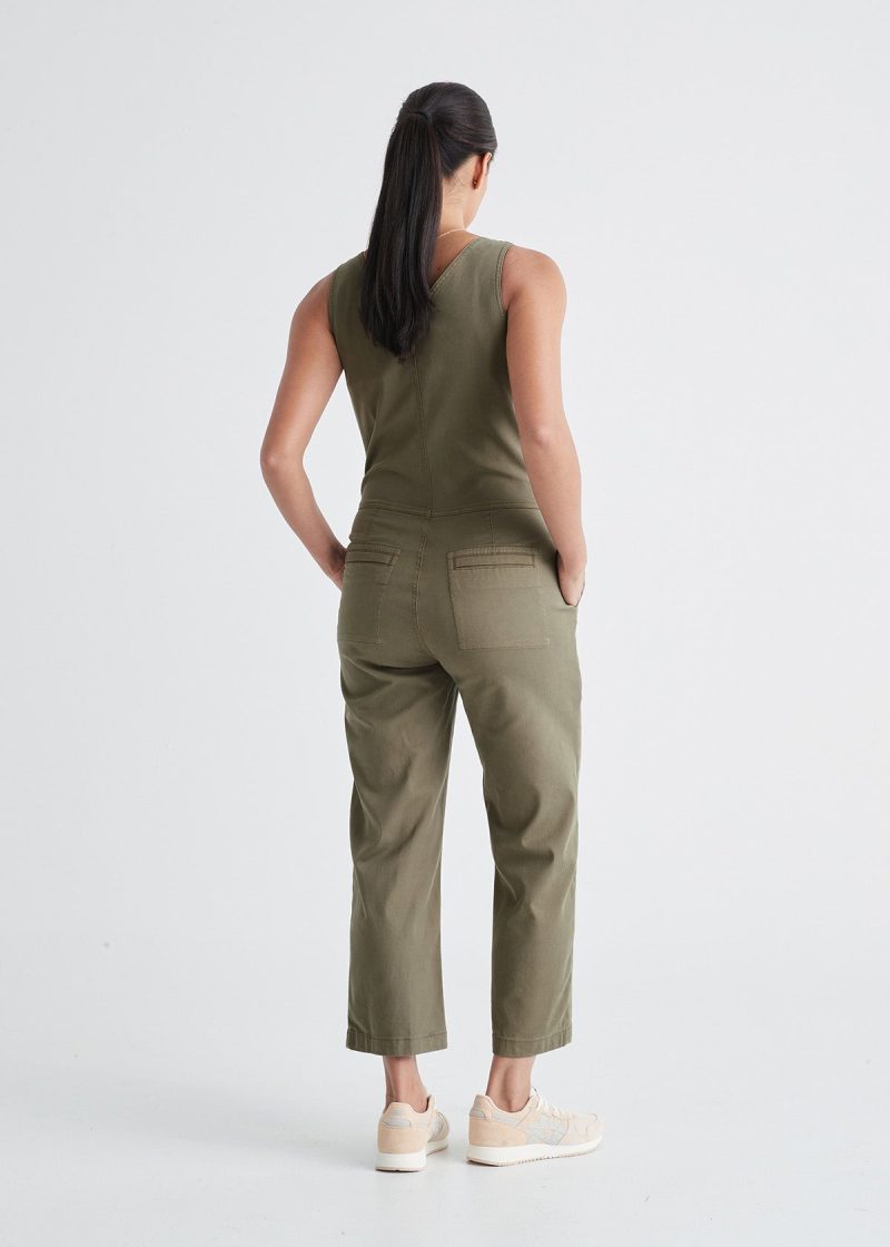 WBTR1221 LiveFree Jumpsuit Olive BK