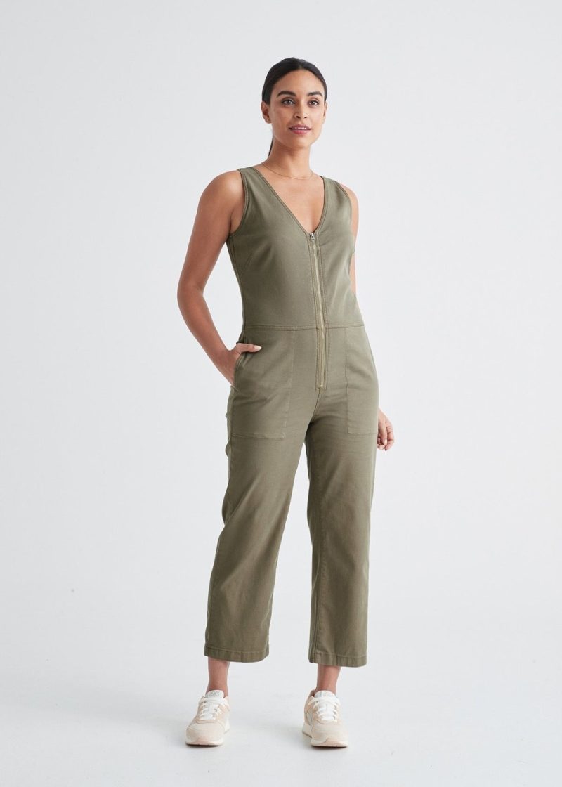 WBTR1221 LiveFree Jumpsuit Olive FT 622961