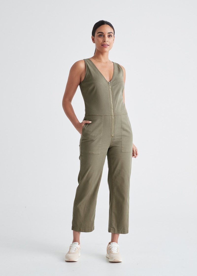 WBTR1221 LiveFree Jumpsuit Olive FT