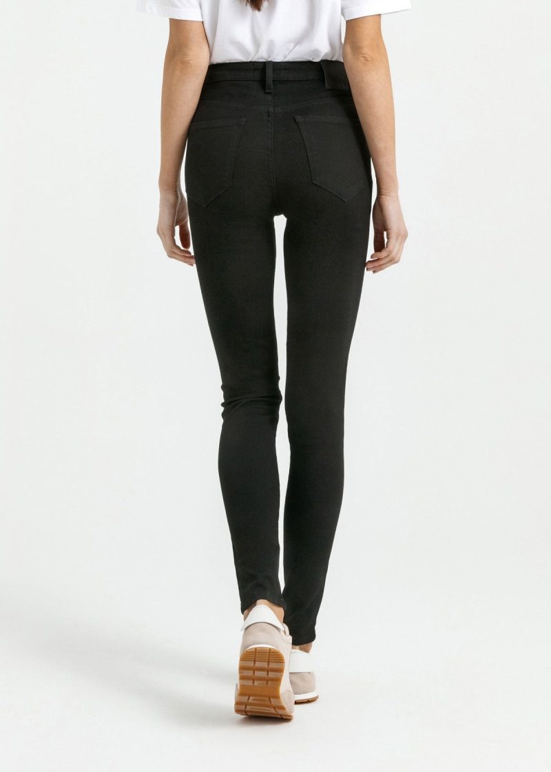 WFAK2101 Four Way Flex High Rise Skinny Black bk