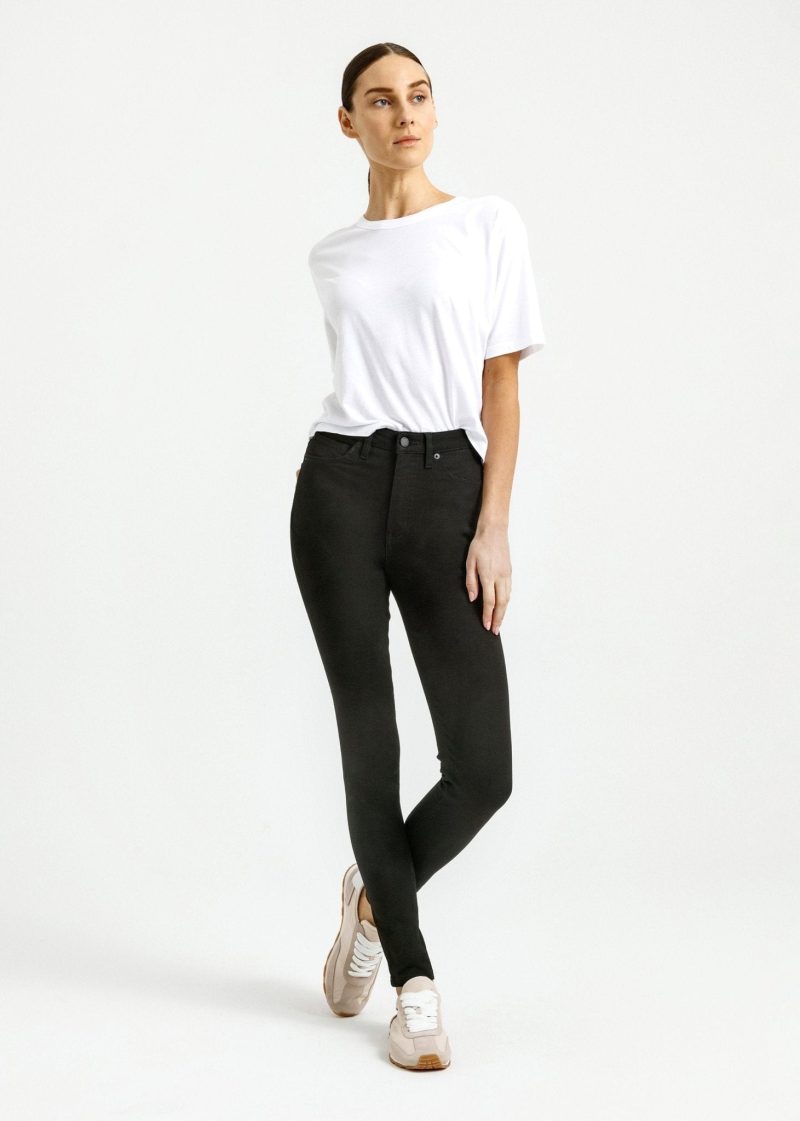 WFAK2101 Four Way Flex High Rise Skinny Black fb 882175