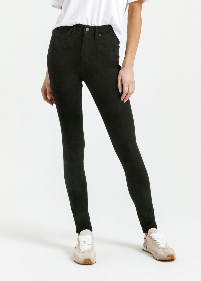 WFAK2101 Four Way Flex High Rise Skinny Black ft