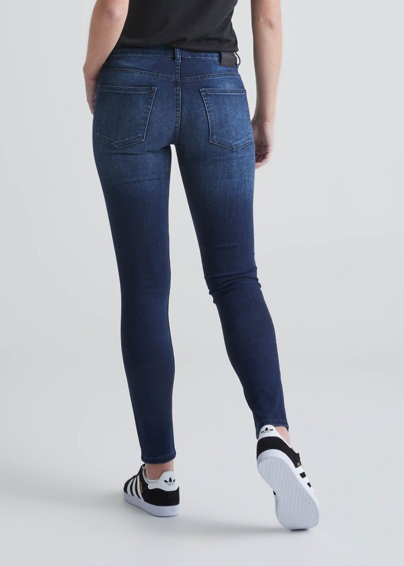 WFLK4206 PERFORMANCE DENIM SKINNY METEORITE BK 1