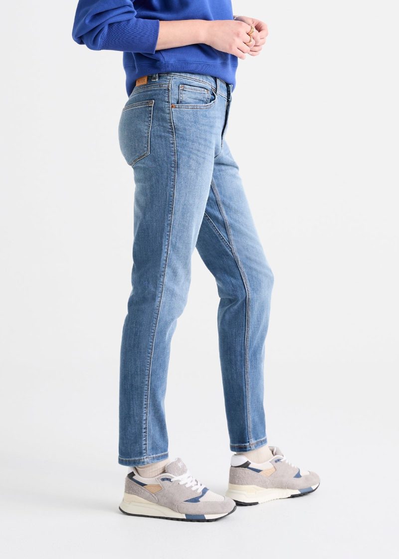 WFLR5001 Performance Denim Girlfriend Jean Vintage Light Stone 1869