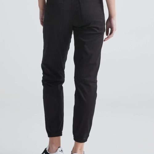 WJTS1200 LIVE LITE HIGH RISE JOGGER SLIM JOGGER BLACK BK 1