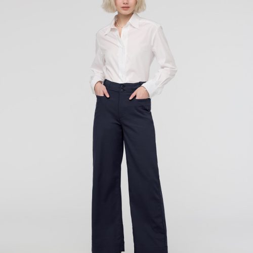 WPHR1616 NuStretch HighRise Trouser Navy 1739 FB ECOM a85baeed 1edb 442c 9d75 6877da8cec1c