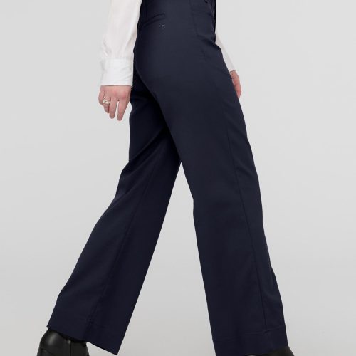 WPHR1616 NuStretch HighRise Trouser Navy 1752 ECOM