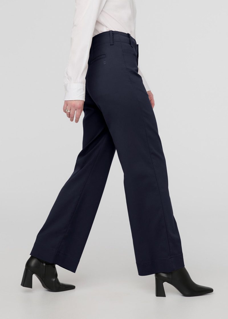 WPHR1616 NuStretch HighRise Trouser Navy 1752 ECOM