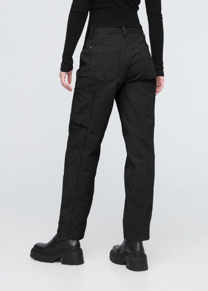 WPMR1027 Stretch Canvas Utility Pant Black 4917 R ECOM 418389