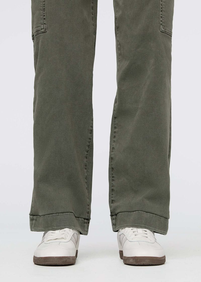 WPMR1225 Luxtwill High Rise Cargo Pant Thyme 7563