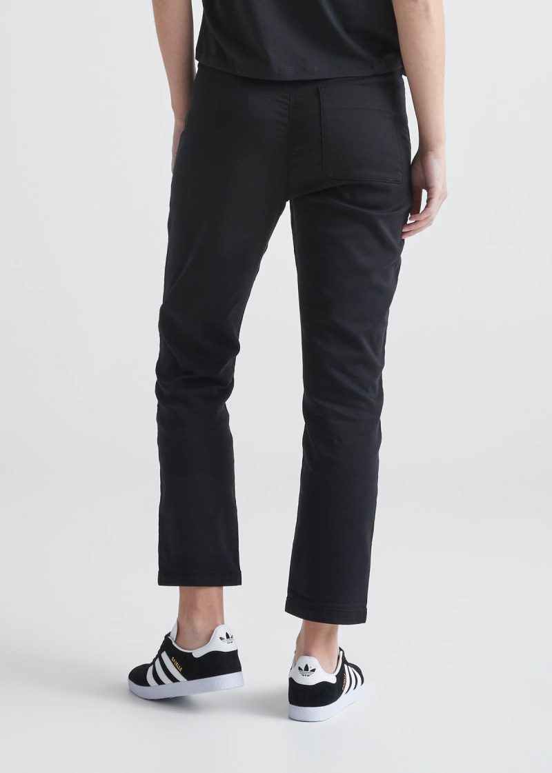 WPNR1100 NO SWEAT EVERYDAY PANT CROP BLACK BK 1