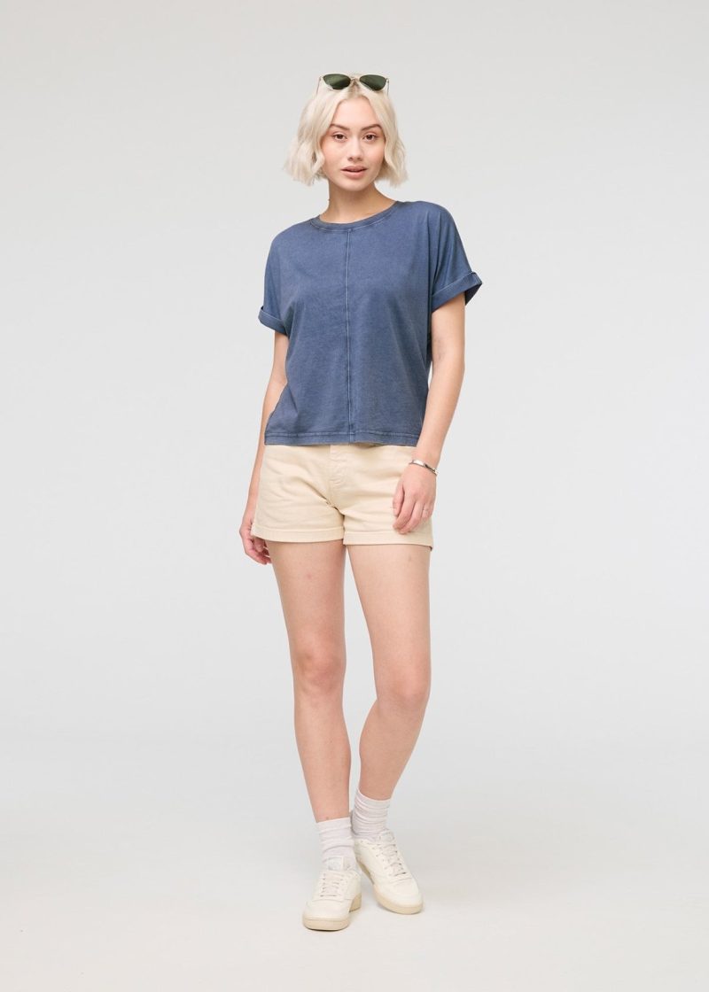 WTJO1636 PurePima Vintage Dolman Tee WashedIndigo 4945 Full 962012